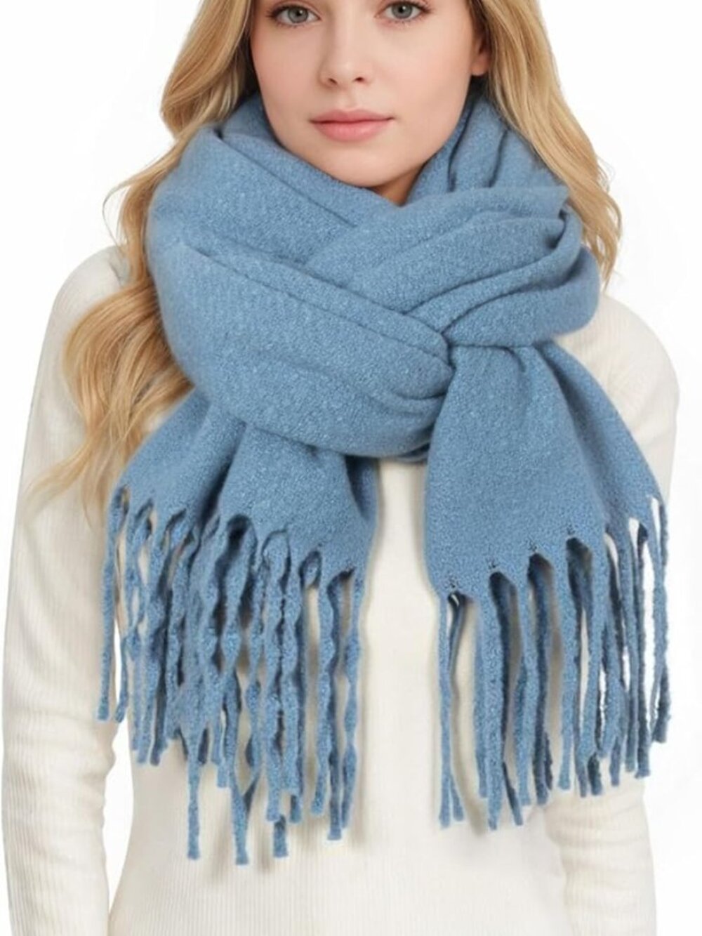 Scarf for Women Chunky Winter Scarf Cold Weather Thick Warm Ladies Scarves
